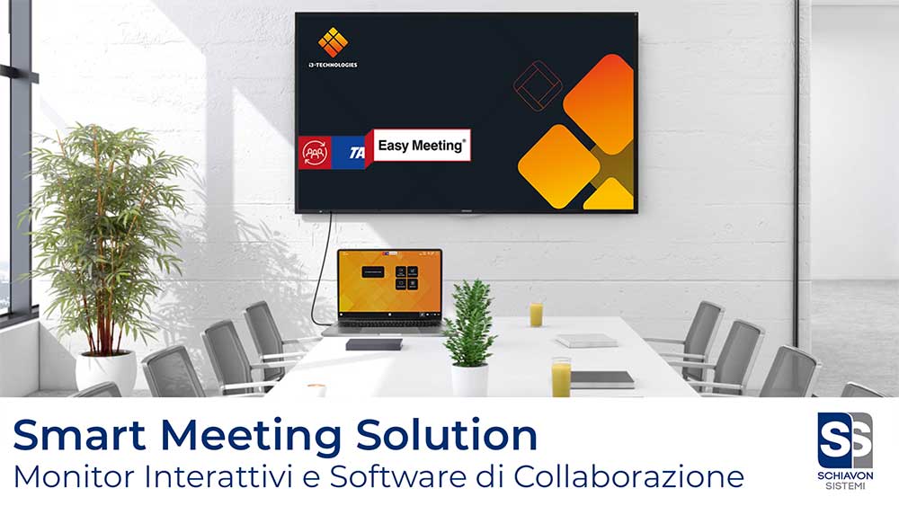 monitor interattivi per riunioni