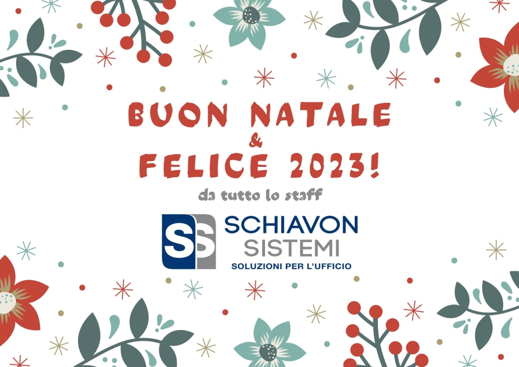 Buone Feste da Schiavon Sistemi