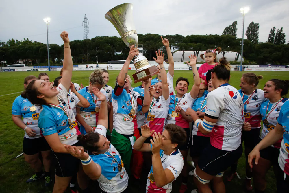 Rugby Valsugana femminile campione d'Italia